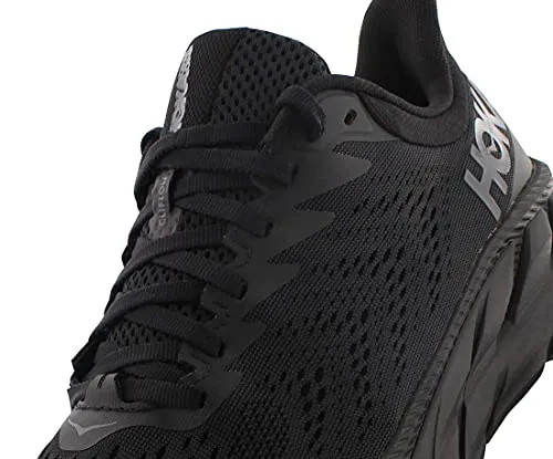 1110508 HOKA ONE ONE MEN'S CLIFTON 7 Black/Black Size 9 - Like New