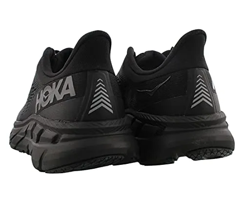1110508 HOKA ONE ONE MEN'S CLIFTON 7 Black/Black Size 9 - Like New