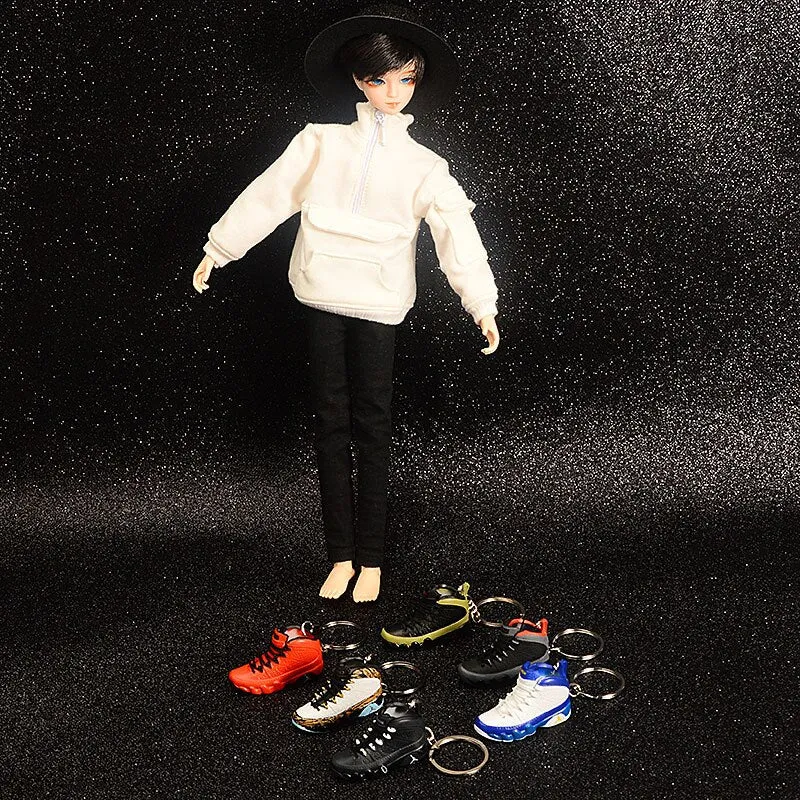 3D Mini Sneakers Keychain