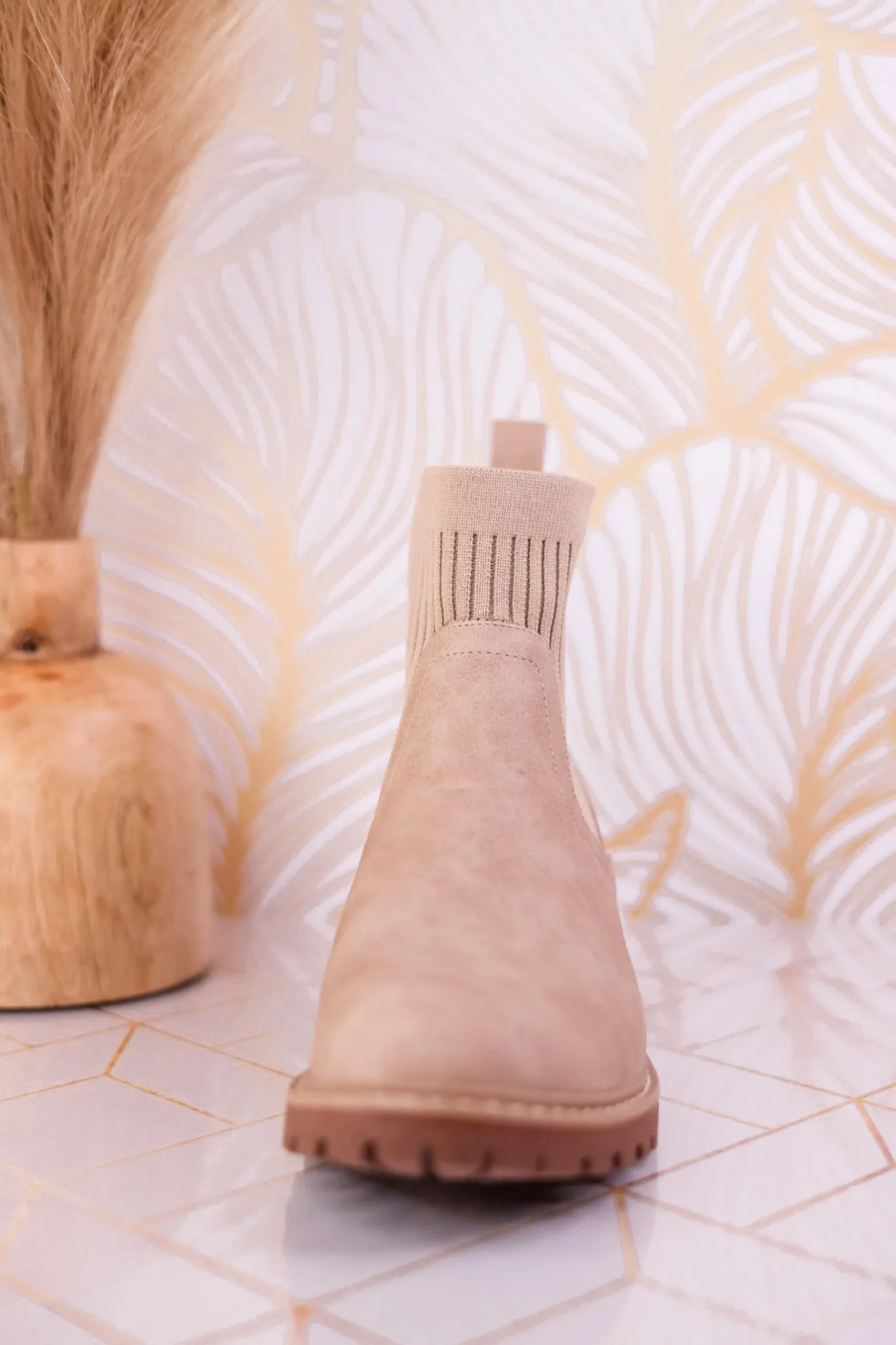 Cabin Fever Round Toe Boots in Camel Brown FINAL SALE