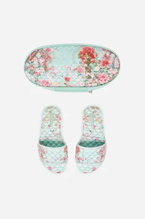Camilla - The Jewellery Museum Slippers with Travel Case