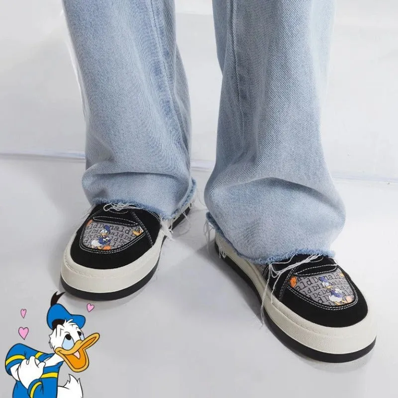 Cartoon Donald Duck Winter Fashion Boots