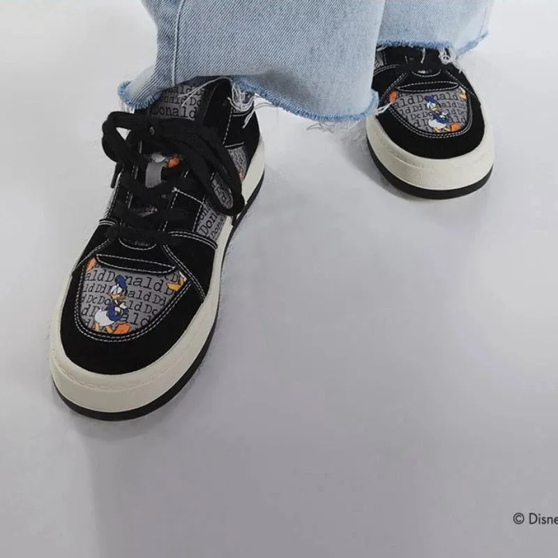 Cartoon Donald Duck Winter Fashion Boots