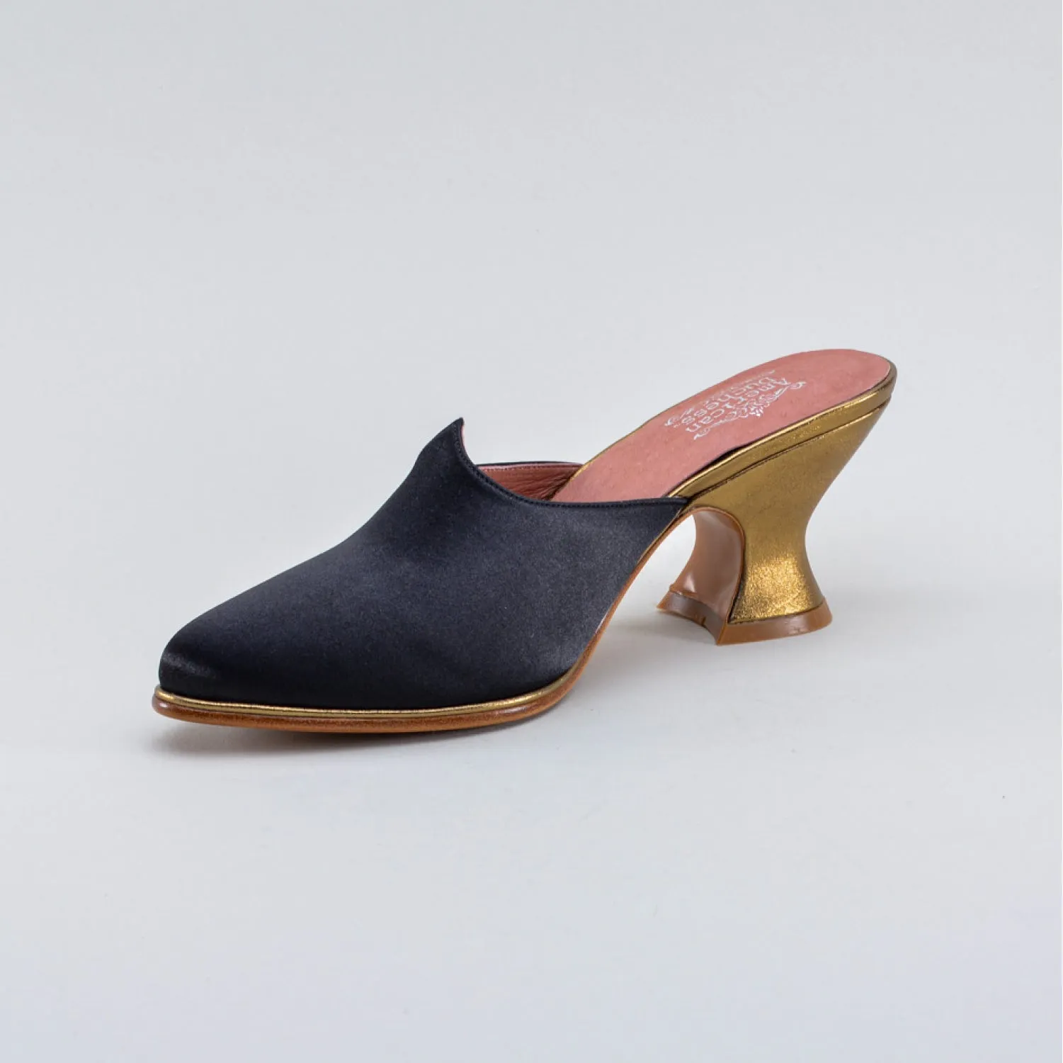 Charlotte Women's 18th Century Mules (Black)