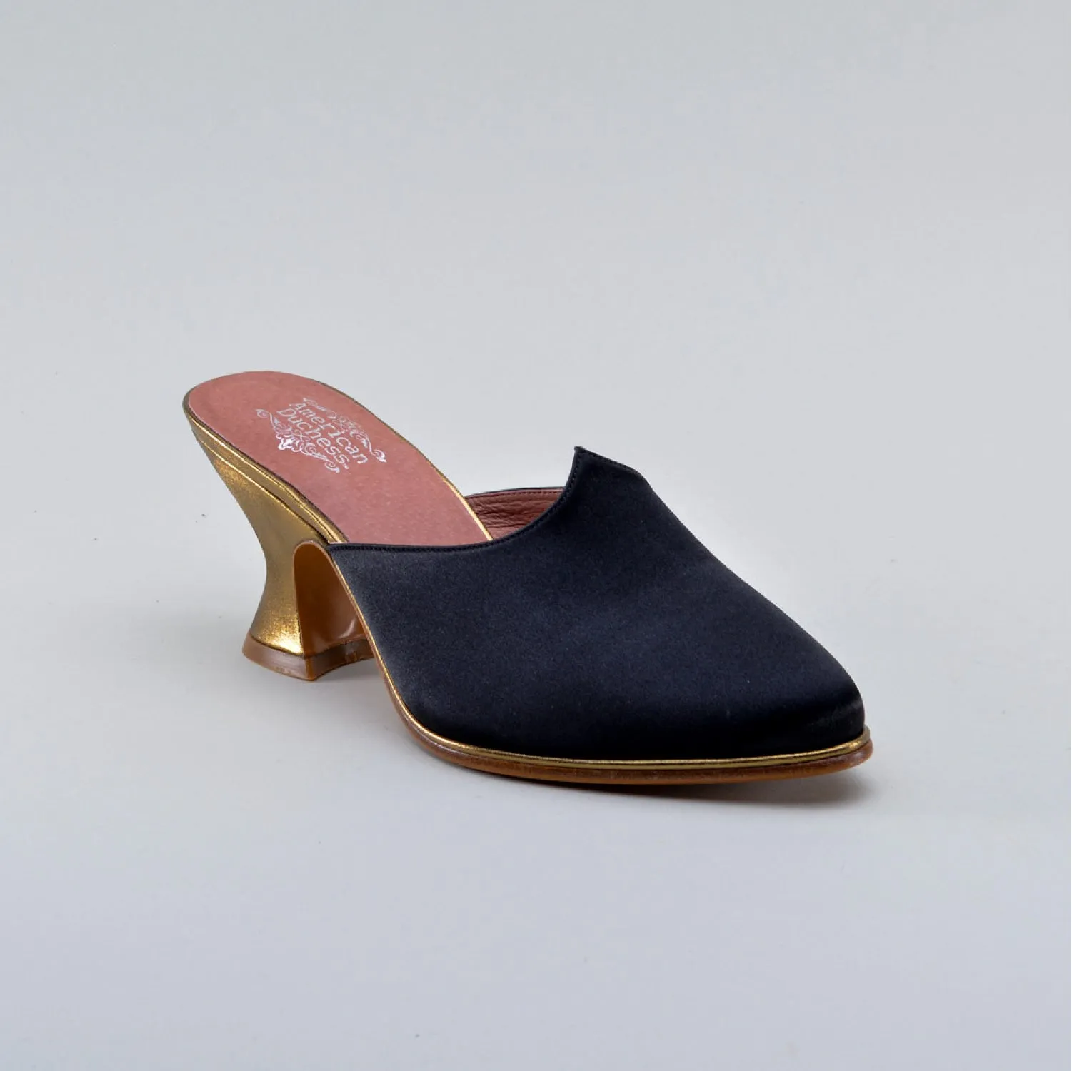 Charlotte Women's 18th Century Mules (Black)
