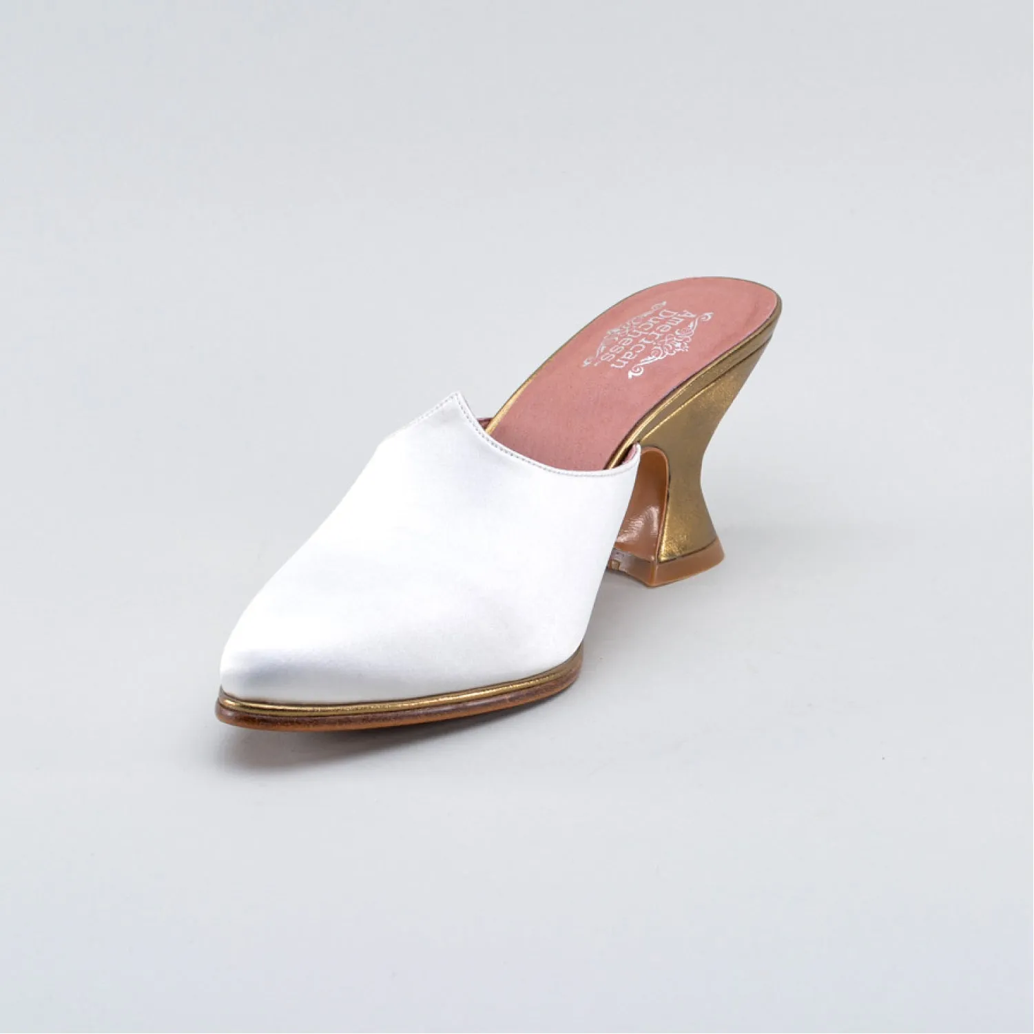 Charlotte Women's 18th Century Mules (Ivory)