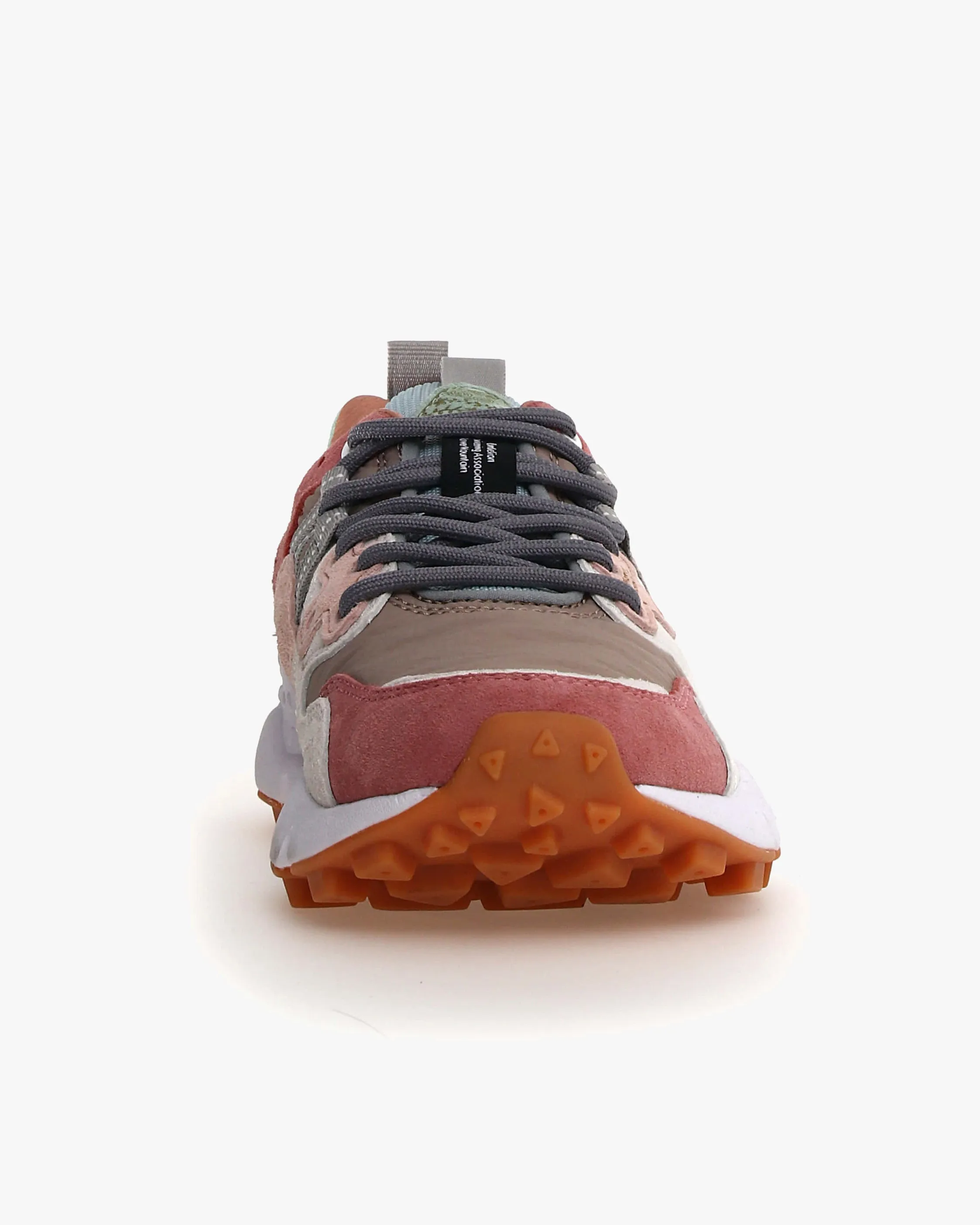 Flower Mountain Womens Yamano 3 Suede & Knitted Mesh - Cipria / Multi