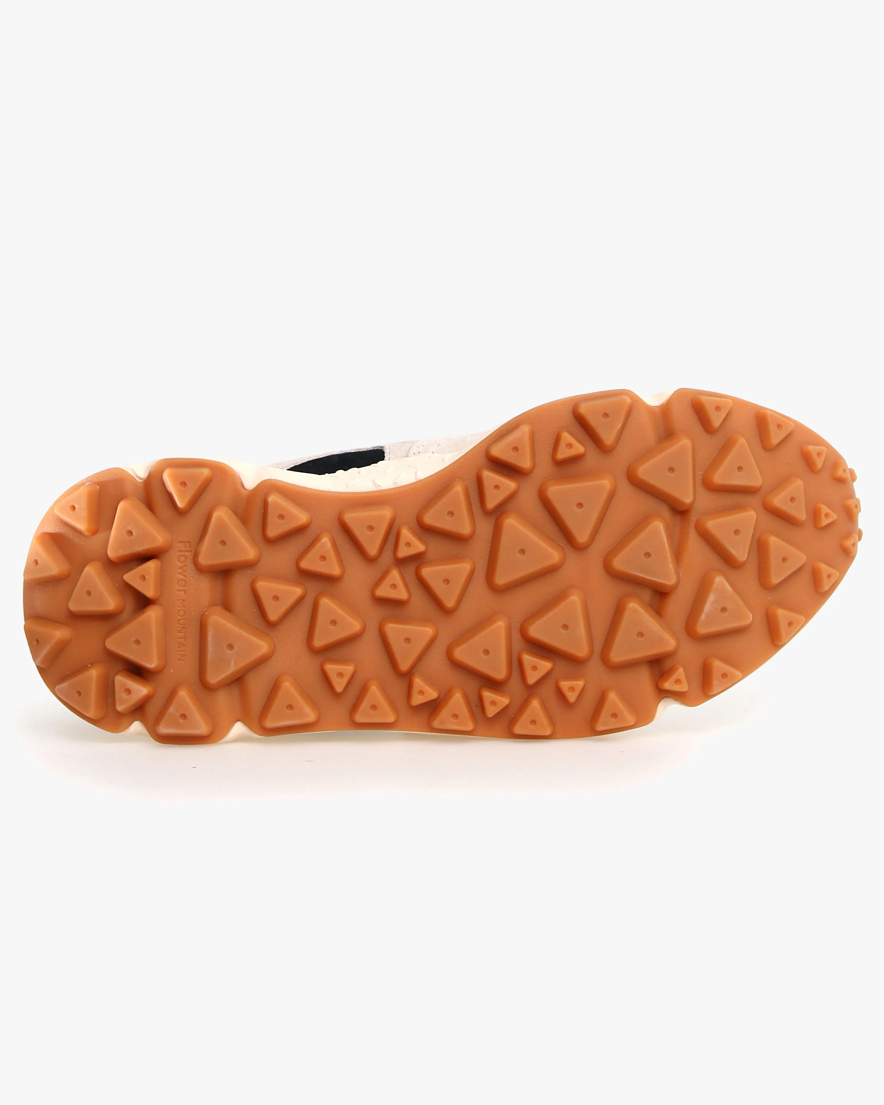 Flower Mountain Yamano 3 Suede & Cotton Cloth - Beige