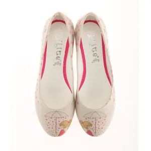 Heart Raining Ballerinas Shoes 1107