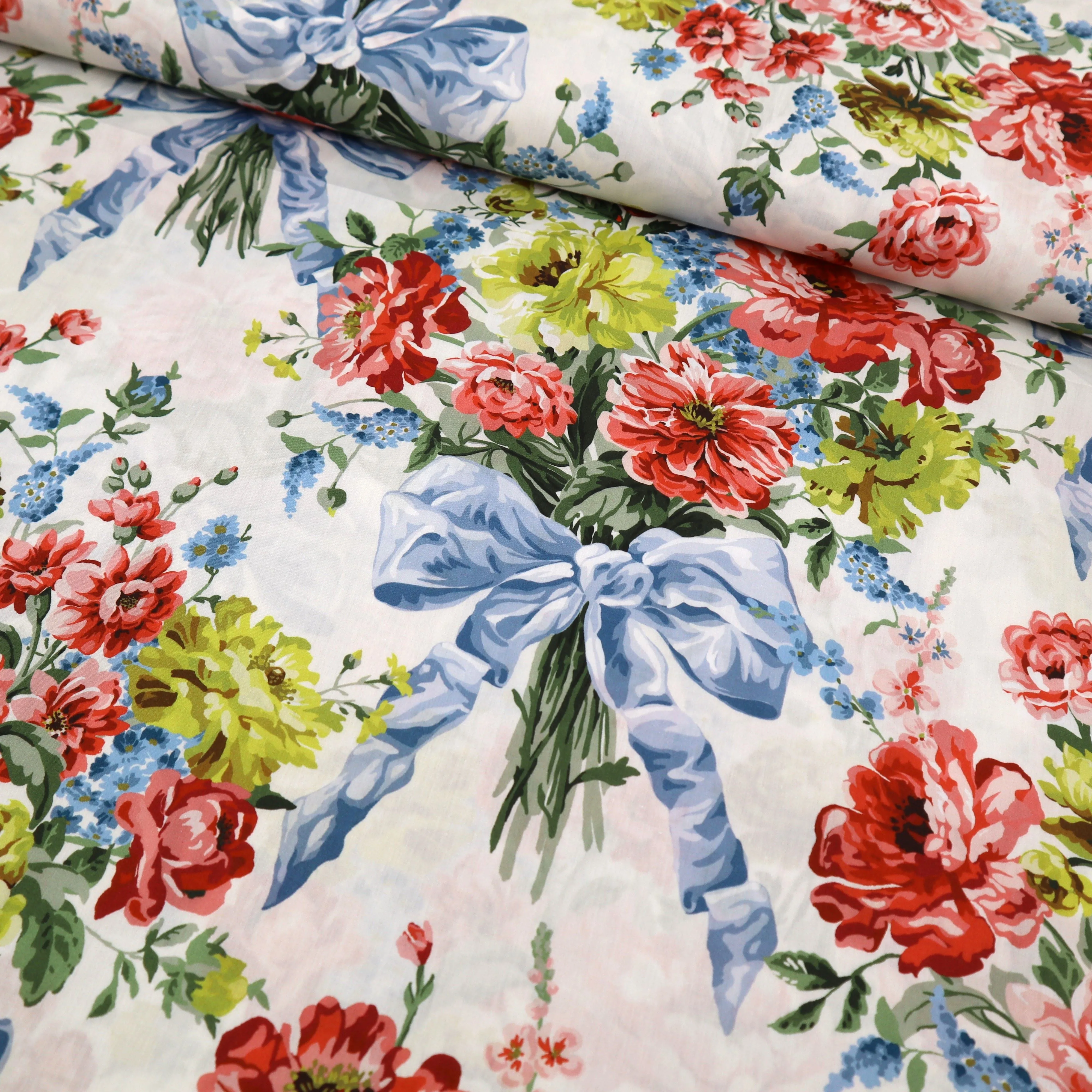 Liberty Fabrics x Bridgerton Bow Bouquet A Tana Lawn™ Cotton