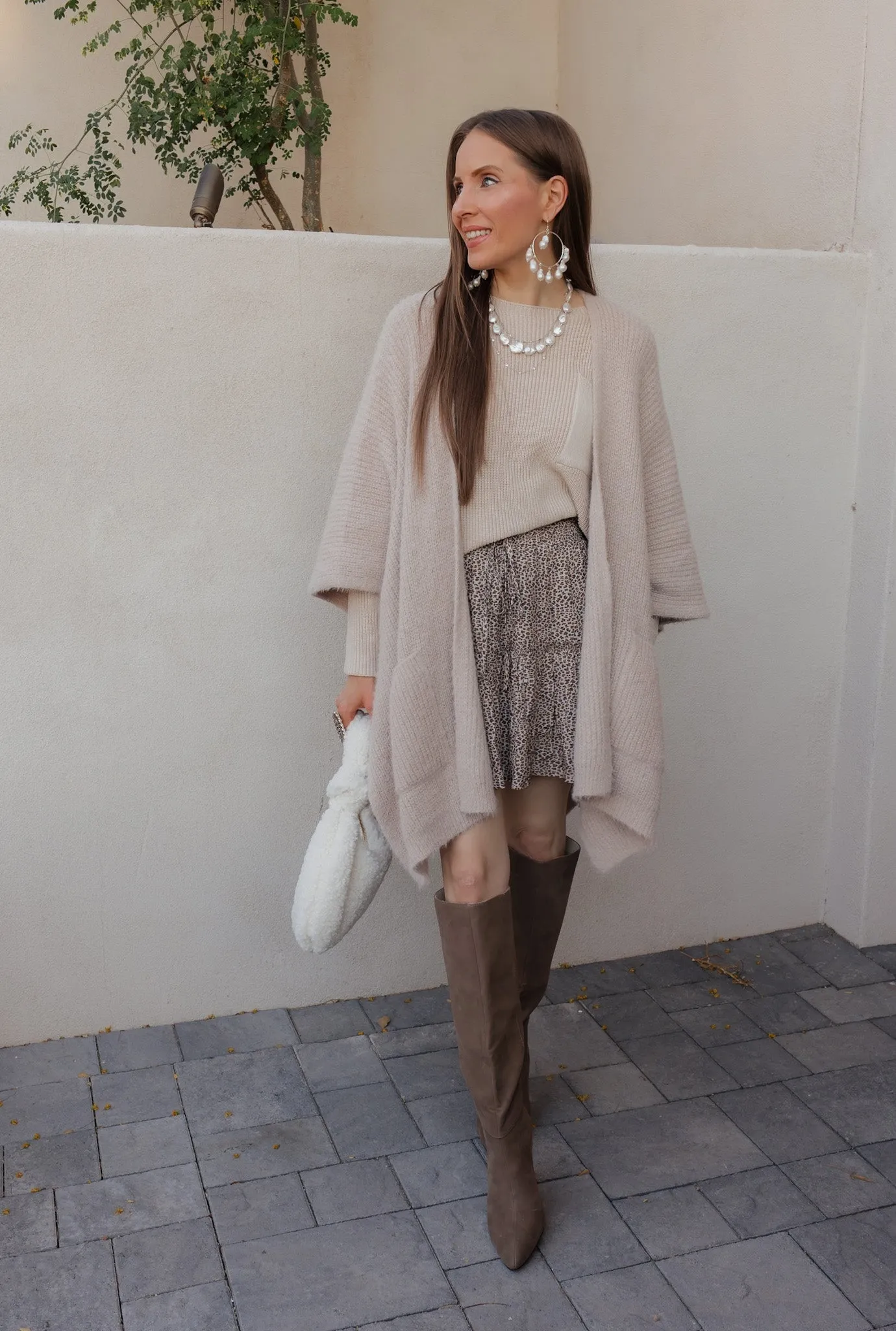 Mandy Micro-Ribbed Pocket Sweater
