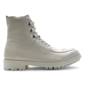 No Strap Overstrap Boot in White