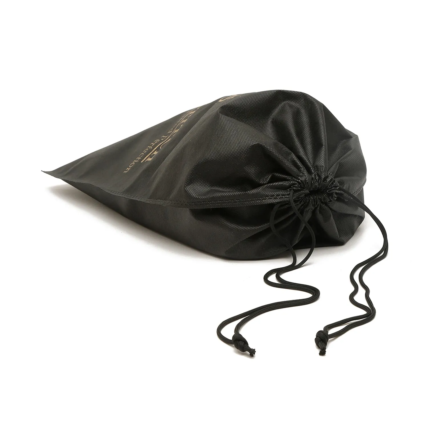 Non Woven Shoe Bag Pack Of  16 Black Plain & Beige See-Thru