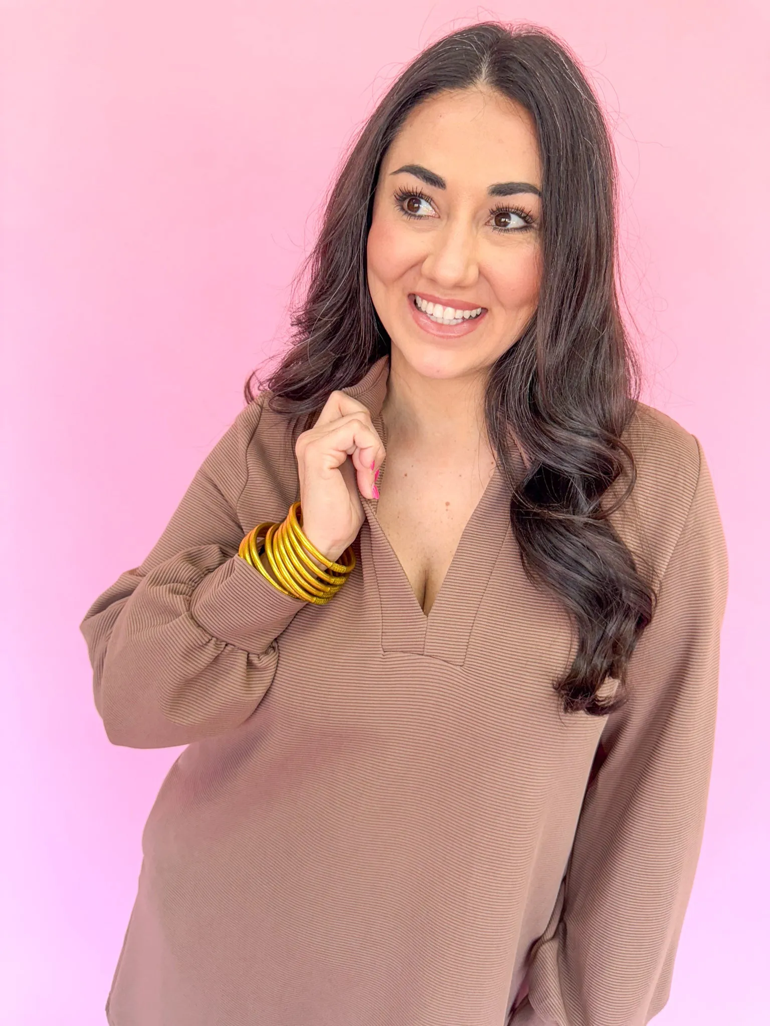 See You Soon Dress - Mocha