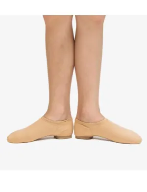 So Danca JZ75S Child Jill Sand Color Stretch Canvas Jazz Shoe