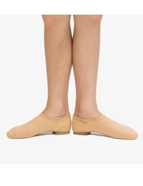 So Danca JZ75S Child Jill Sand Color Stretch Canvas Jazz Shoe