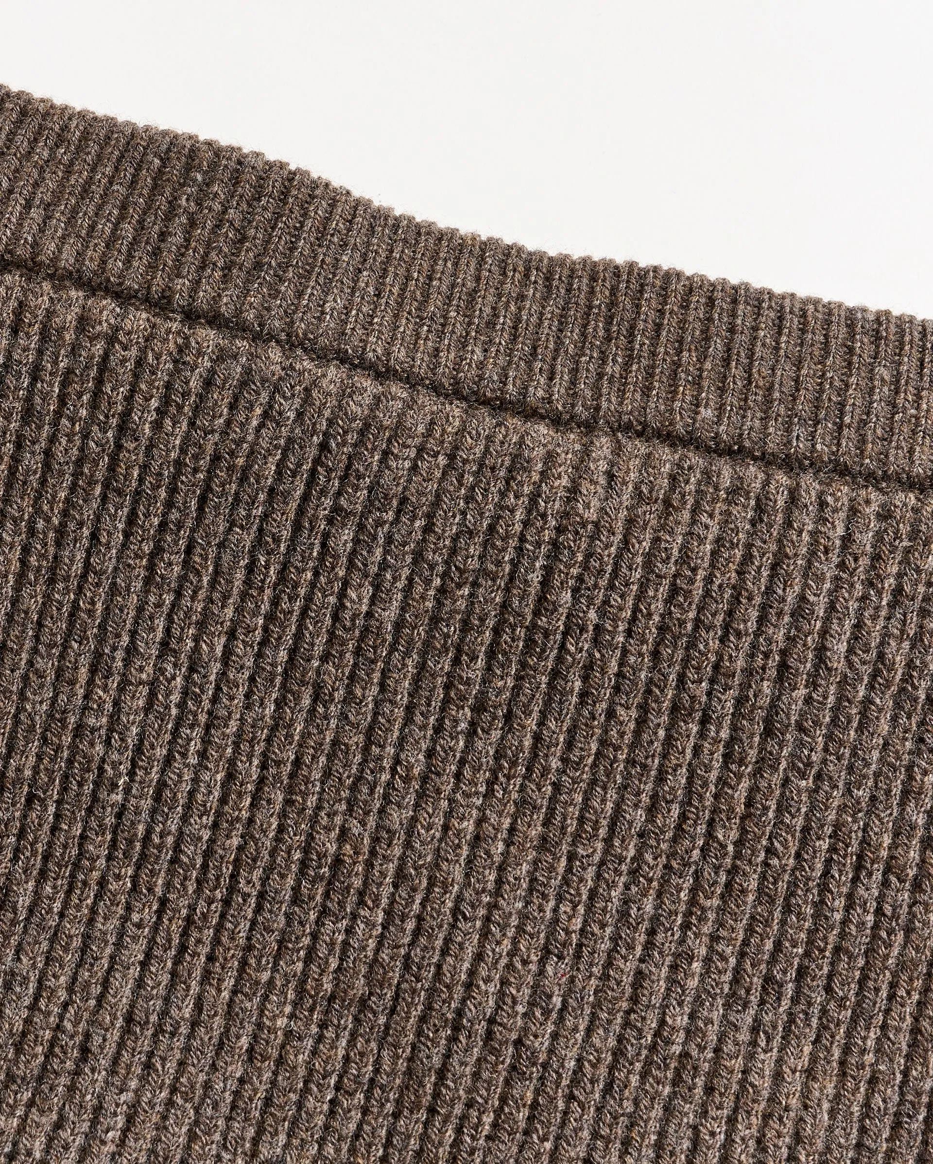 Straight Rib Sweater Skirt