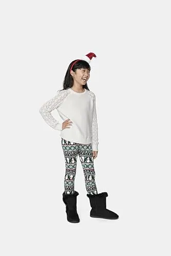 The Children's Place Girls Warm Lightweight Winter Boot Fashion, Onyx, 2 Big Kid