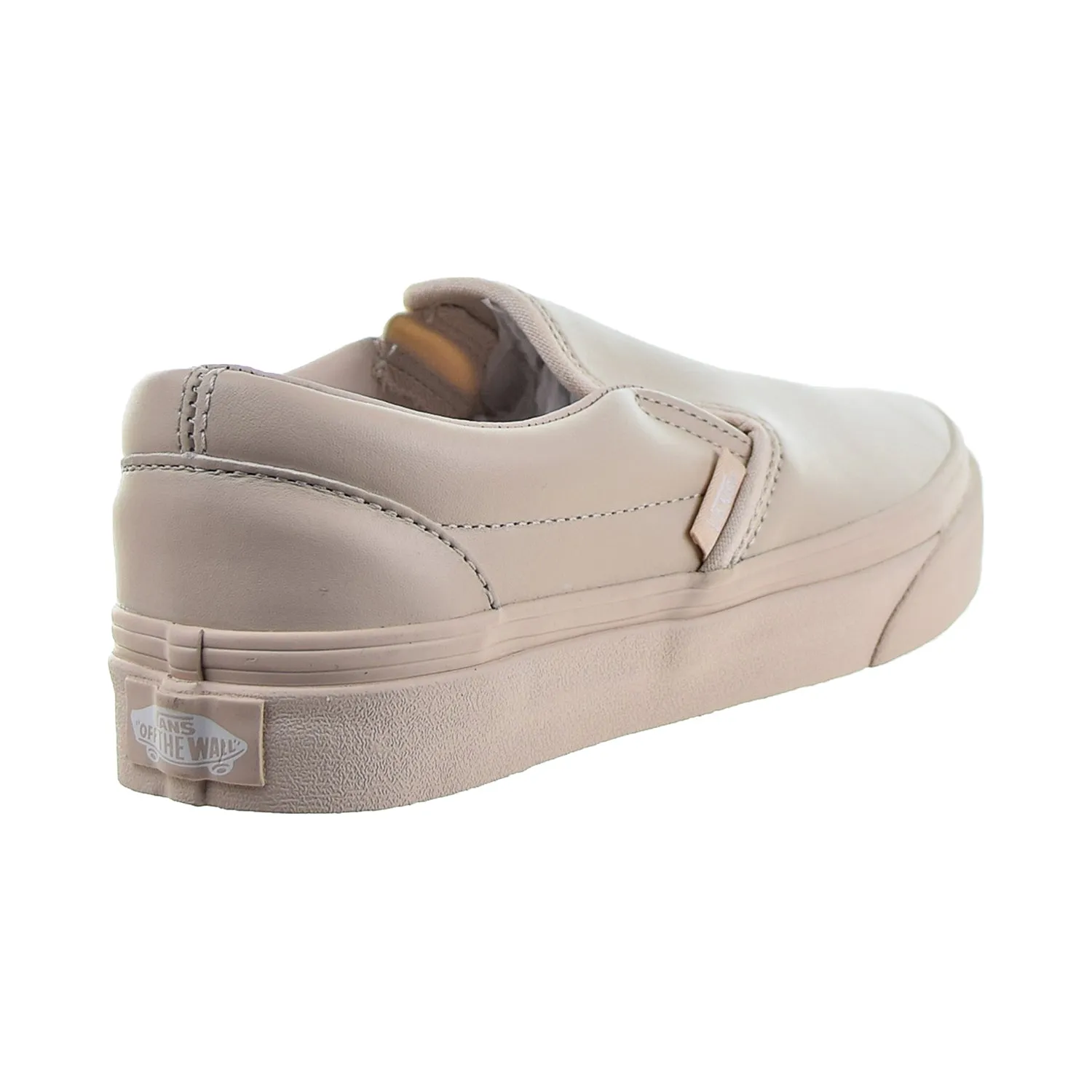 Vans Classic Slip-On Leather Men's Shoes Whisper Pink-Mono