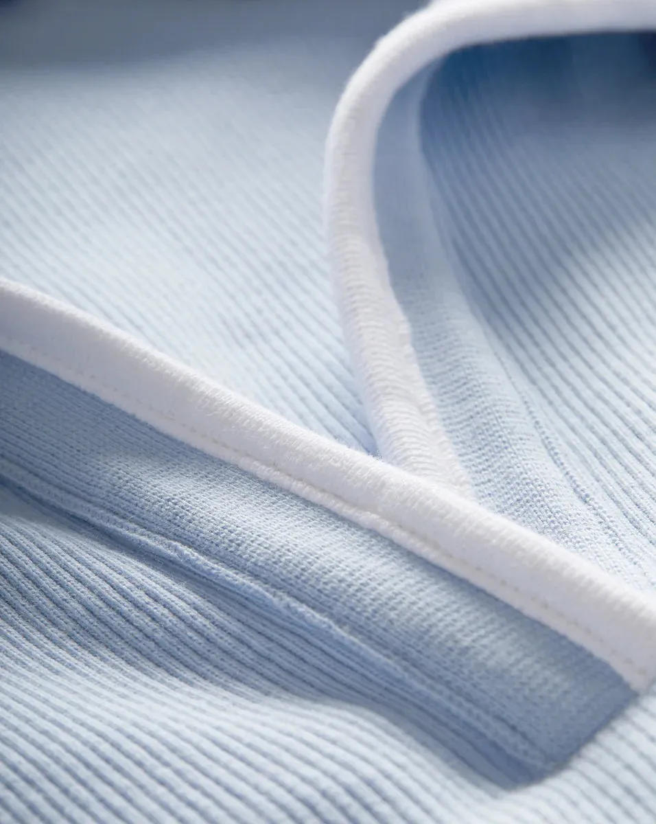 VERONICA BEARD KEARNEY TEE WITH CONTRAST PIPING