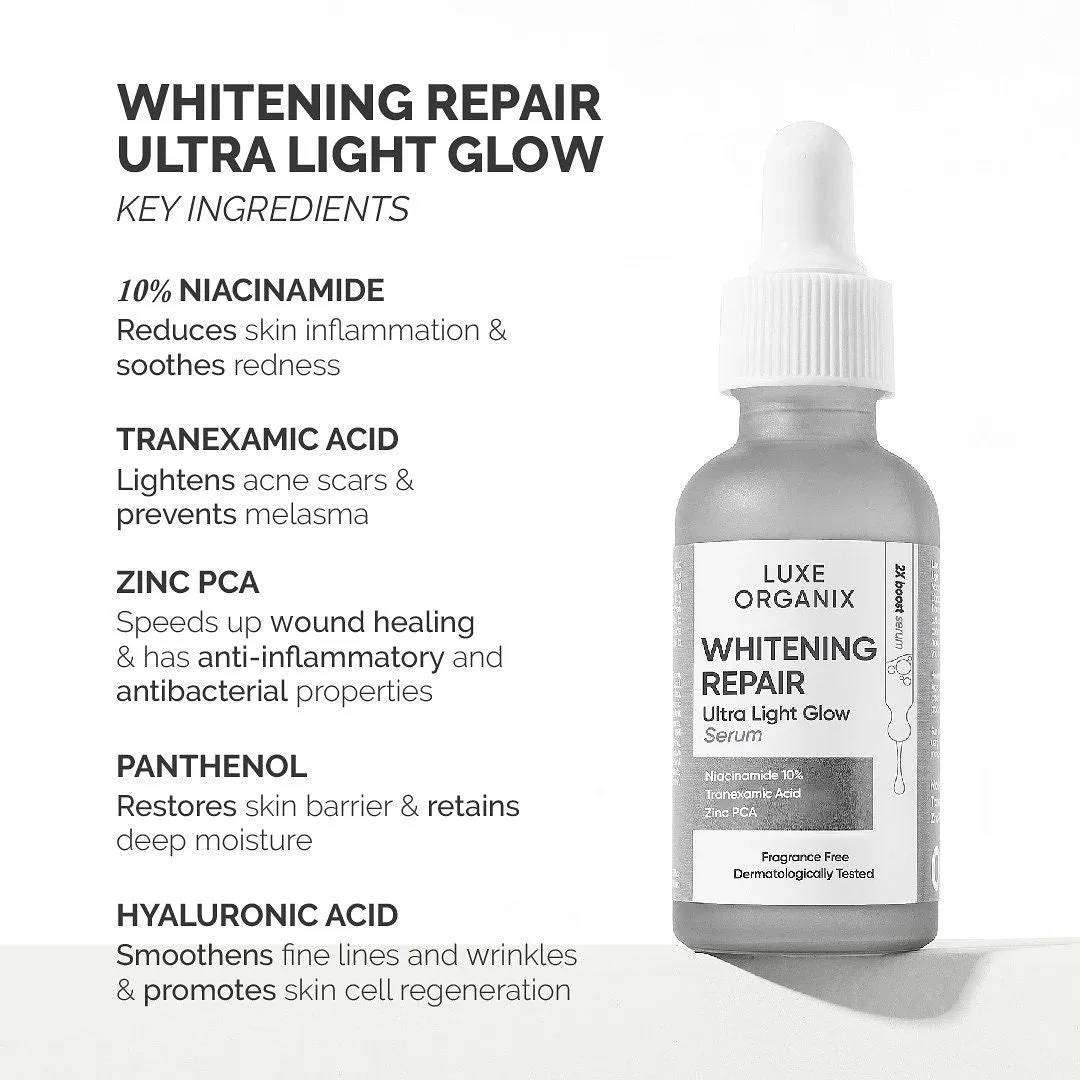 Whitening Repair Ultra Light Glow Serum 30ml