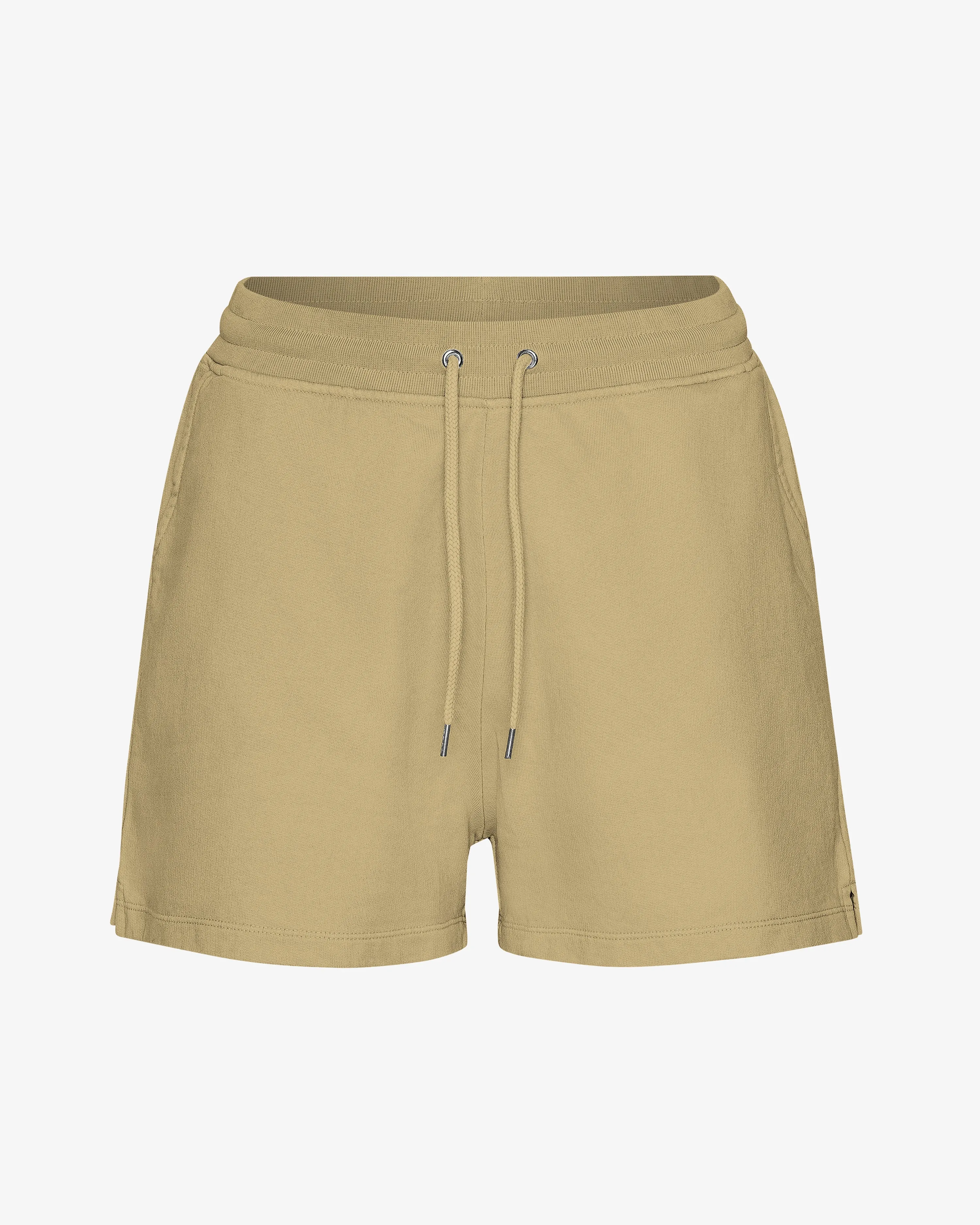 Women Organic Sweatshorts - Desert Khaki